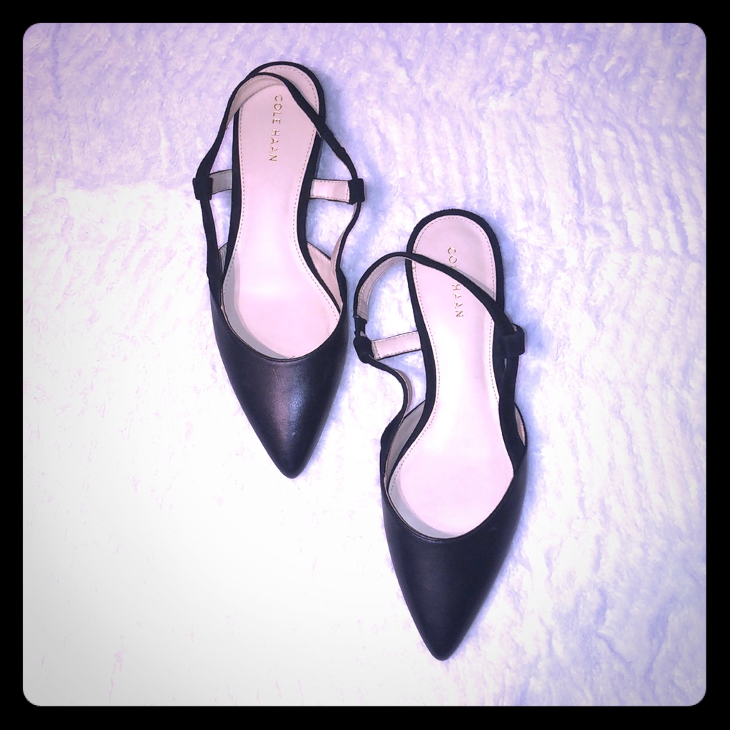 Brand New Cole Haan Black Flats Brand New Cole Haan Black Flats